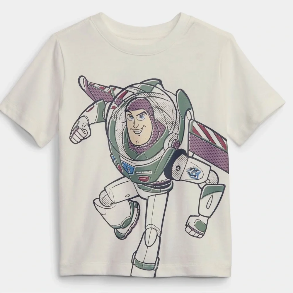 BABY GAP x DISNEY Toy Story Shirt BUZZ LIGHTYEAR Sz 5 NEW!